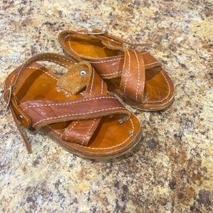 Mexican sandals toddler size 7C